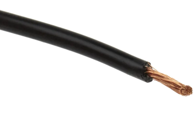 ULIARTE 0100.2.N CABLE SILICONA 0.5 MM NEGRO